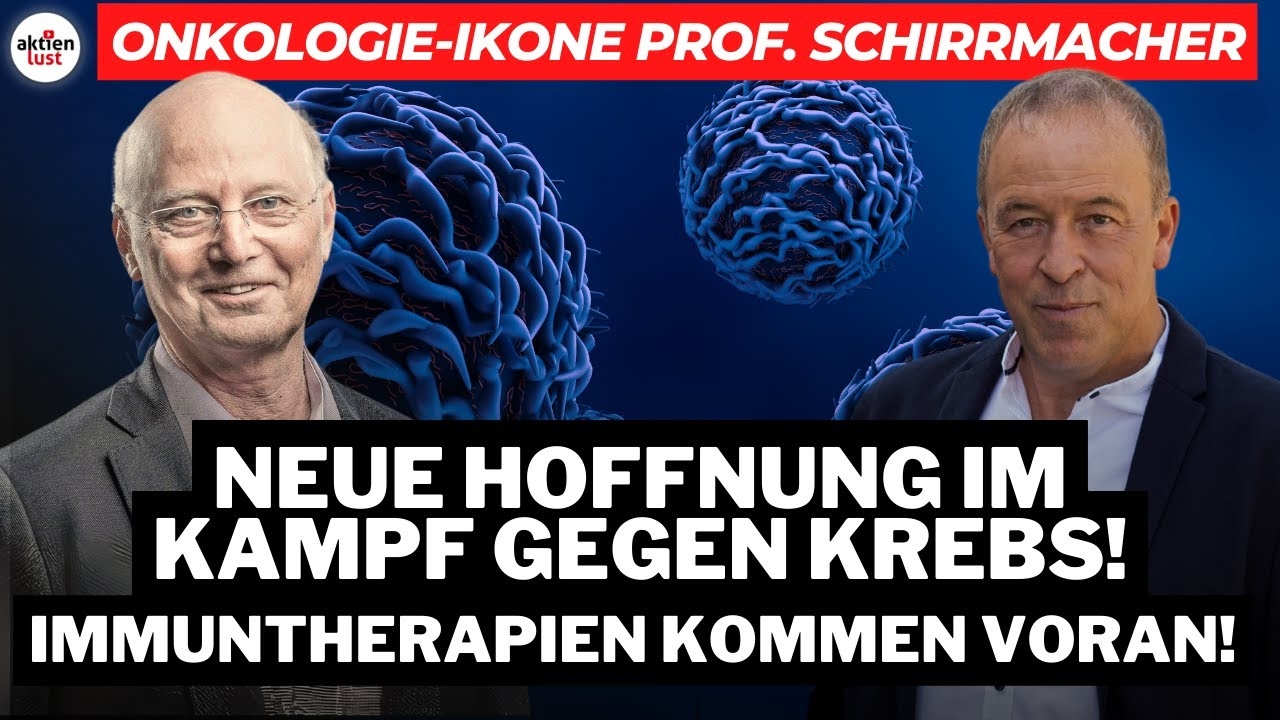 New hope in the fight against cancer: Immunotherapies are making progress | Oncology icon Prof. Schirrmacher