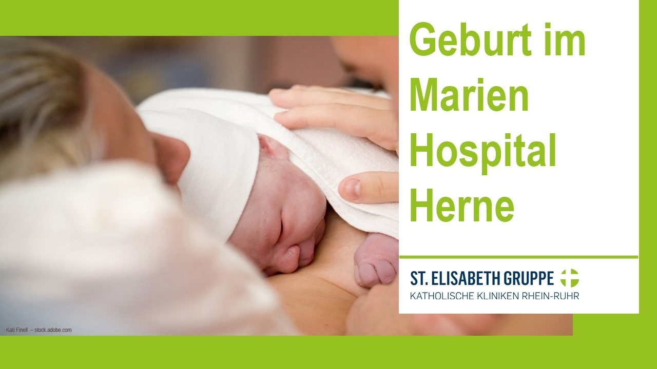Pregnancy and birth — live stream from the Marien Hospital Herne delivery room
