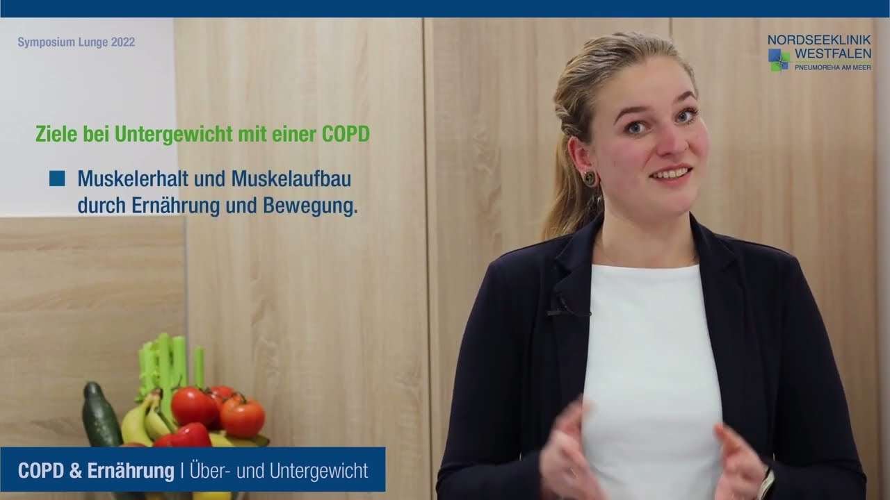 COPD and diet for overweight and underweight