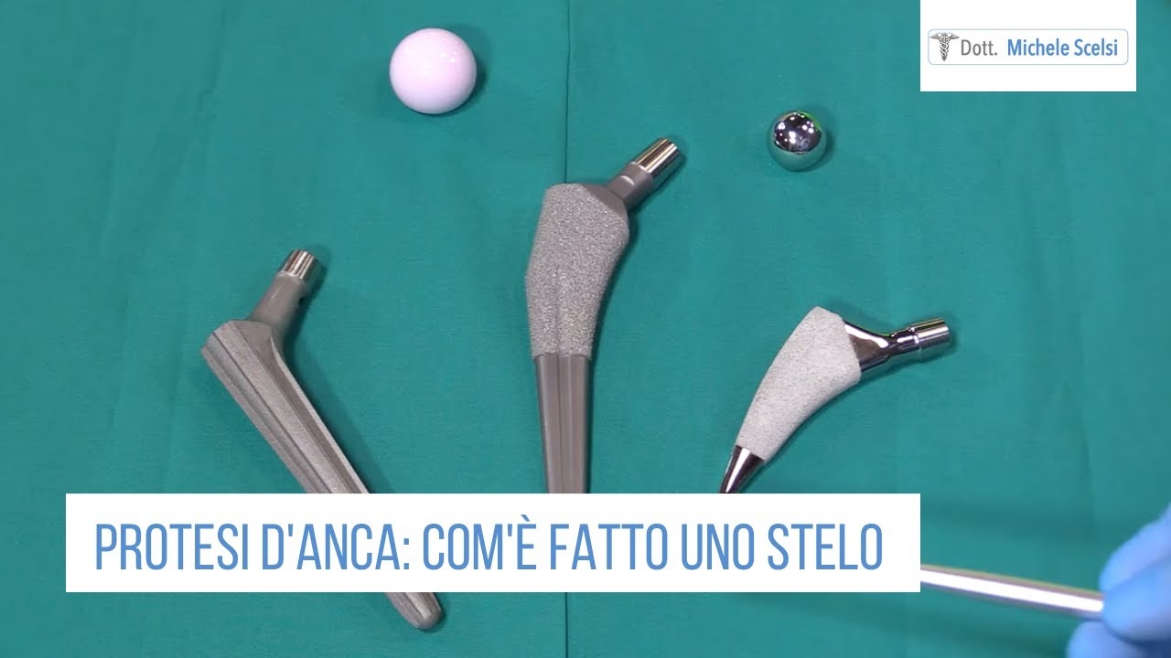 Hip prosthesis: what is a stem made of