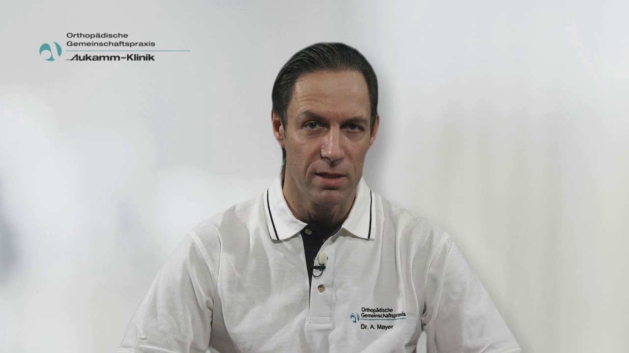 Questions about osteoarthritis in general - Dr. med. Alexander Mayer