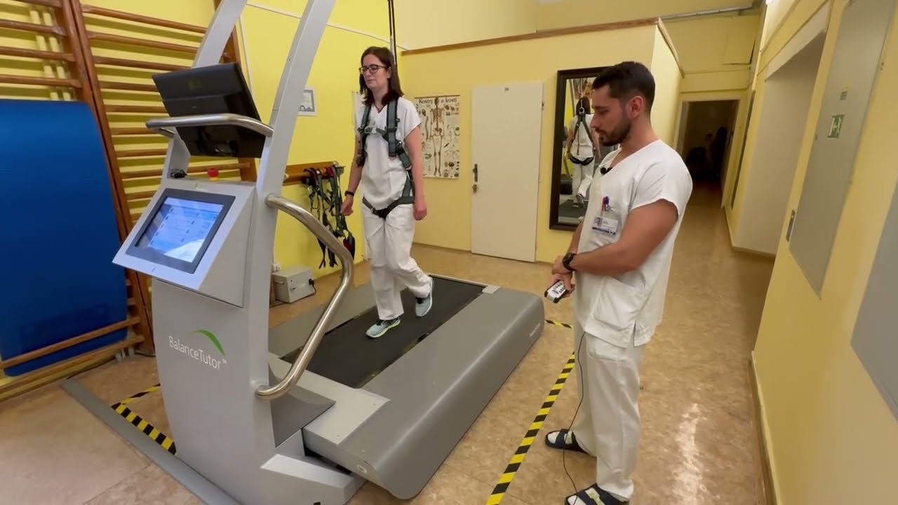 Unique rehabilitation device Balance Tutor in VFN