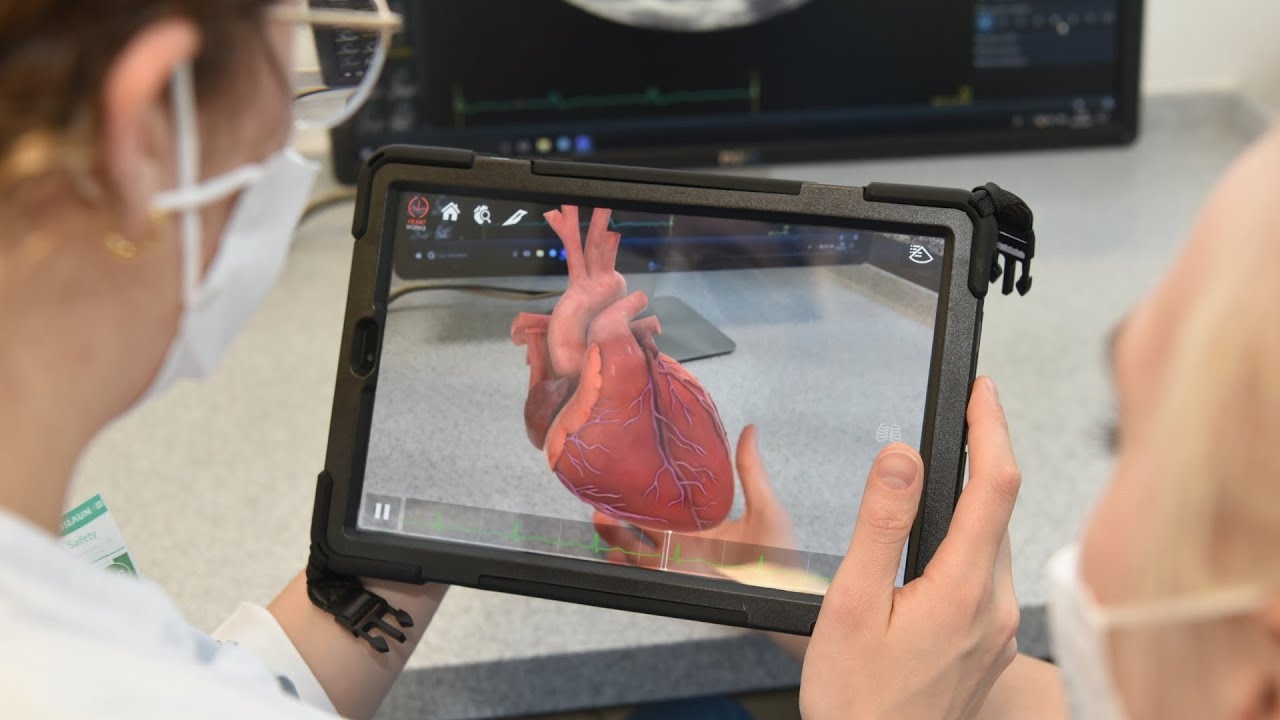 Taking heart in hand: Augmented reality in medical education at Bergmannsheil