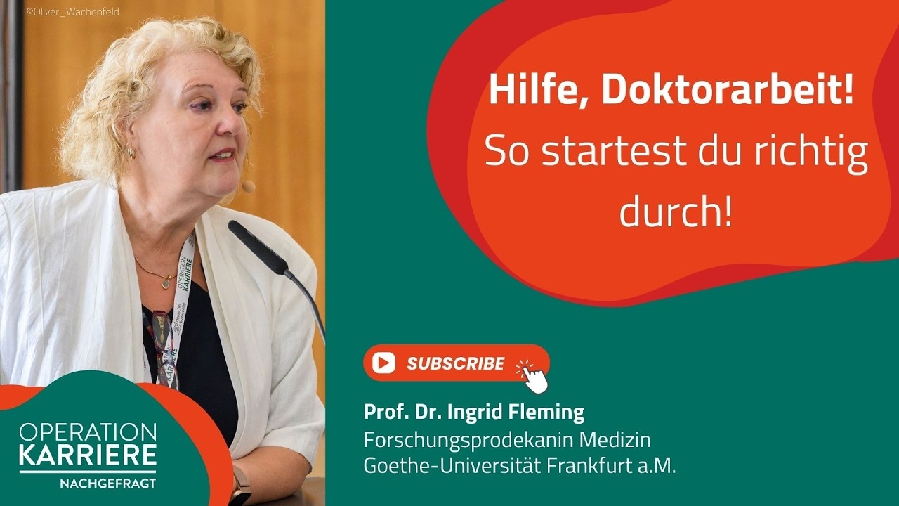 Afraid of writing a doctoral thesis? This is how you master the start!