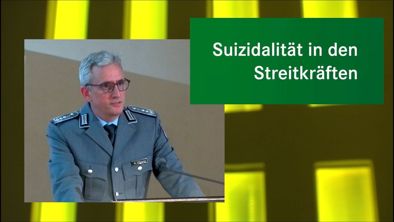 Chief Physician Dr. Gerd Willmund: Suicidality in the armed forces