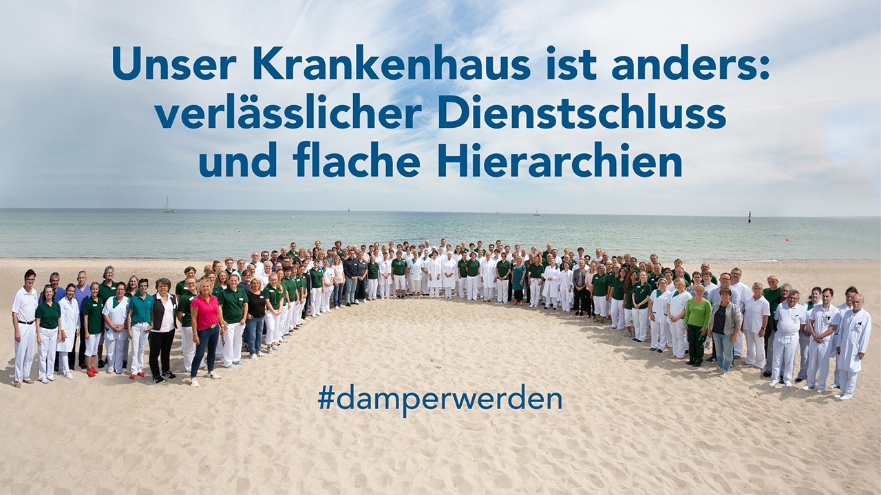 Work at the Baltic Sea Clinic Damp - become a damper now!