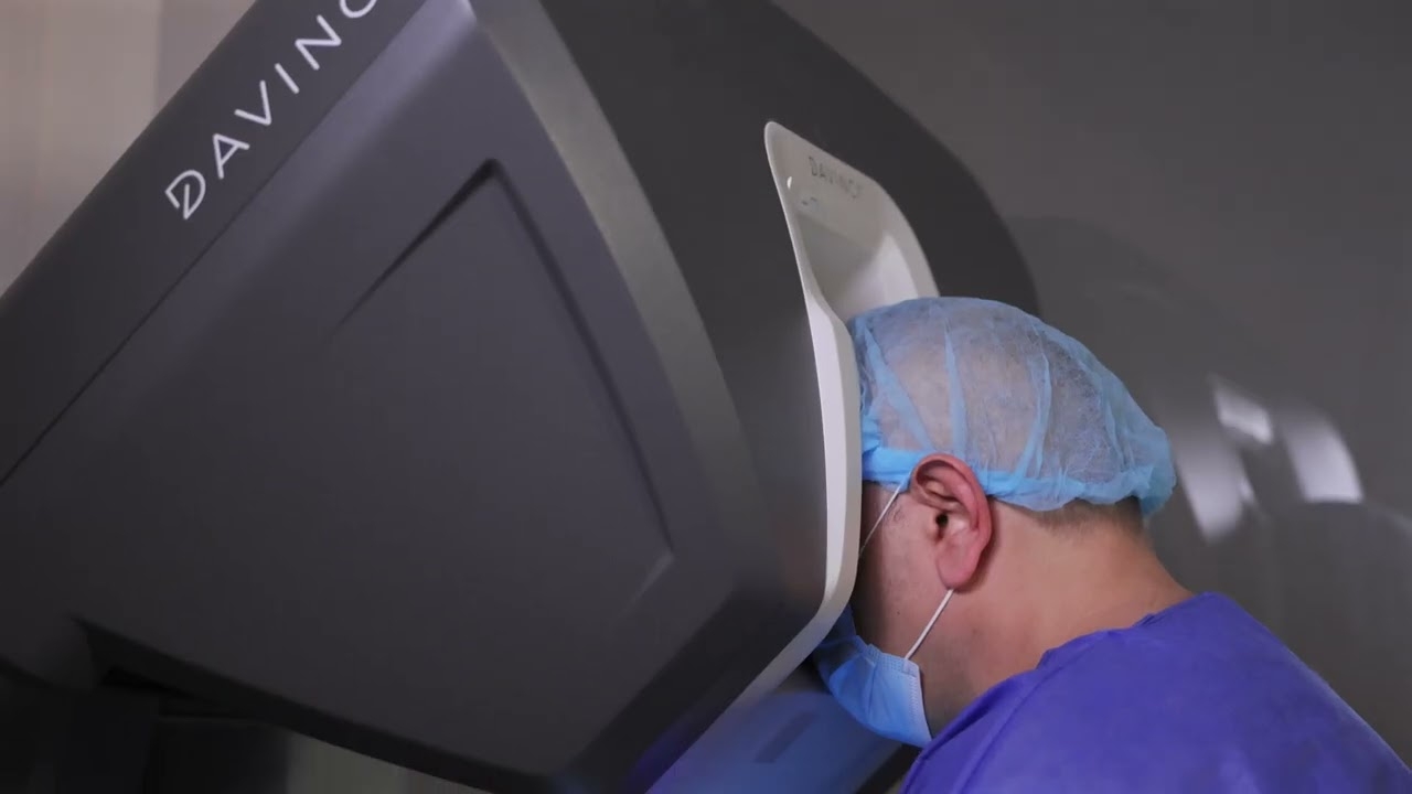 Robotic intervention rectal cancer