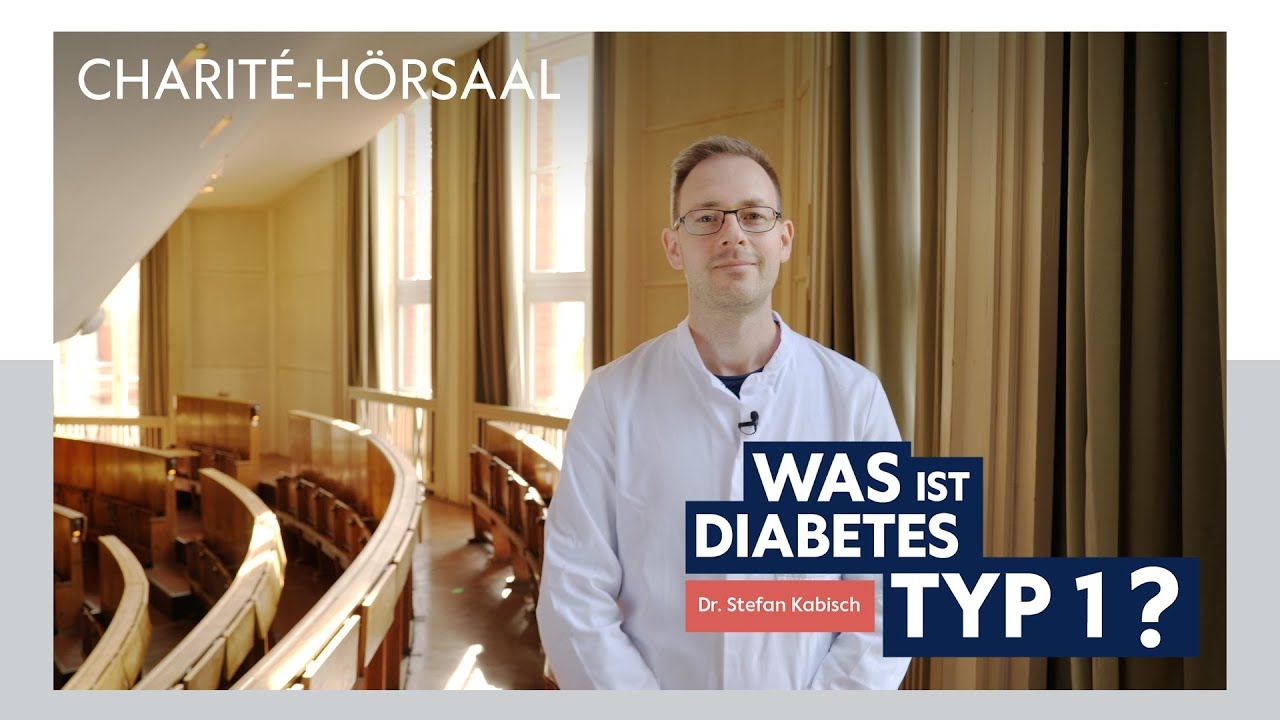 Type 1 diabetes simply explained — with Dr. Stefan Kabisch in the Charité auditorium