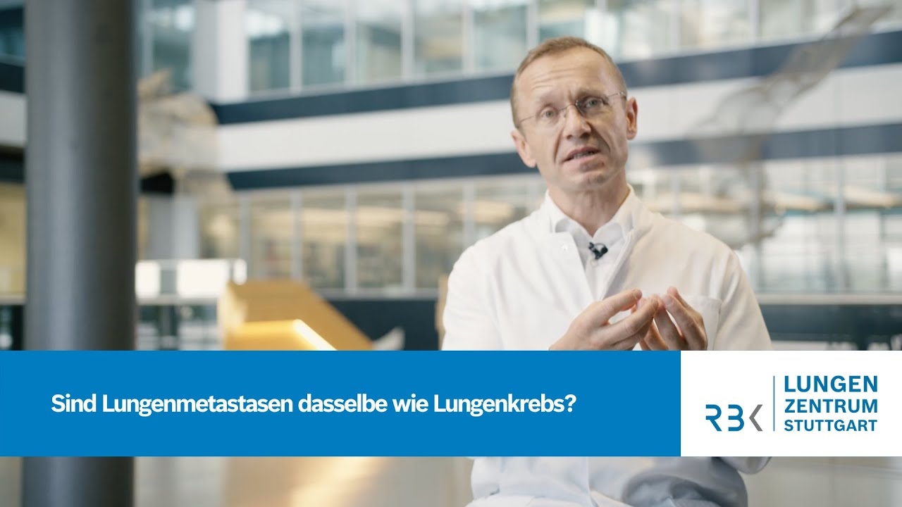 Prof. Dr. med. Hans-Georg Kopp — Are lung metastases the same as lung cancer?