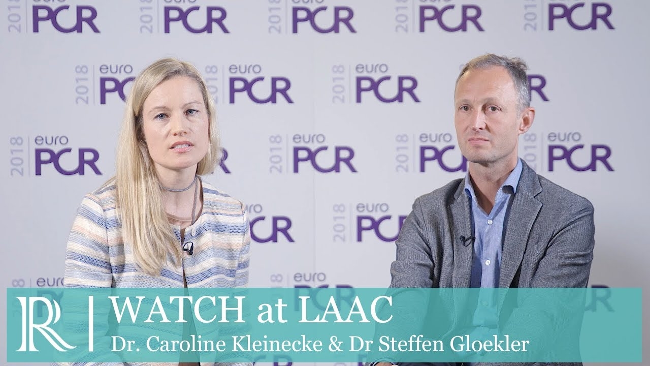 EuroPCR 2018: WATCH at LAAC - Dr Caroline Kleinecke, Dr Steffen Gloekler