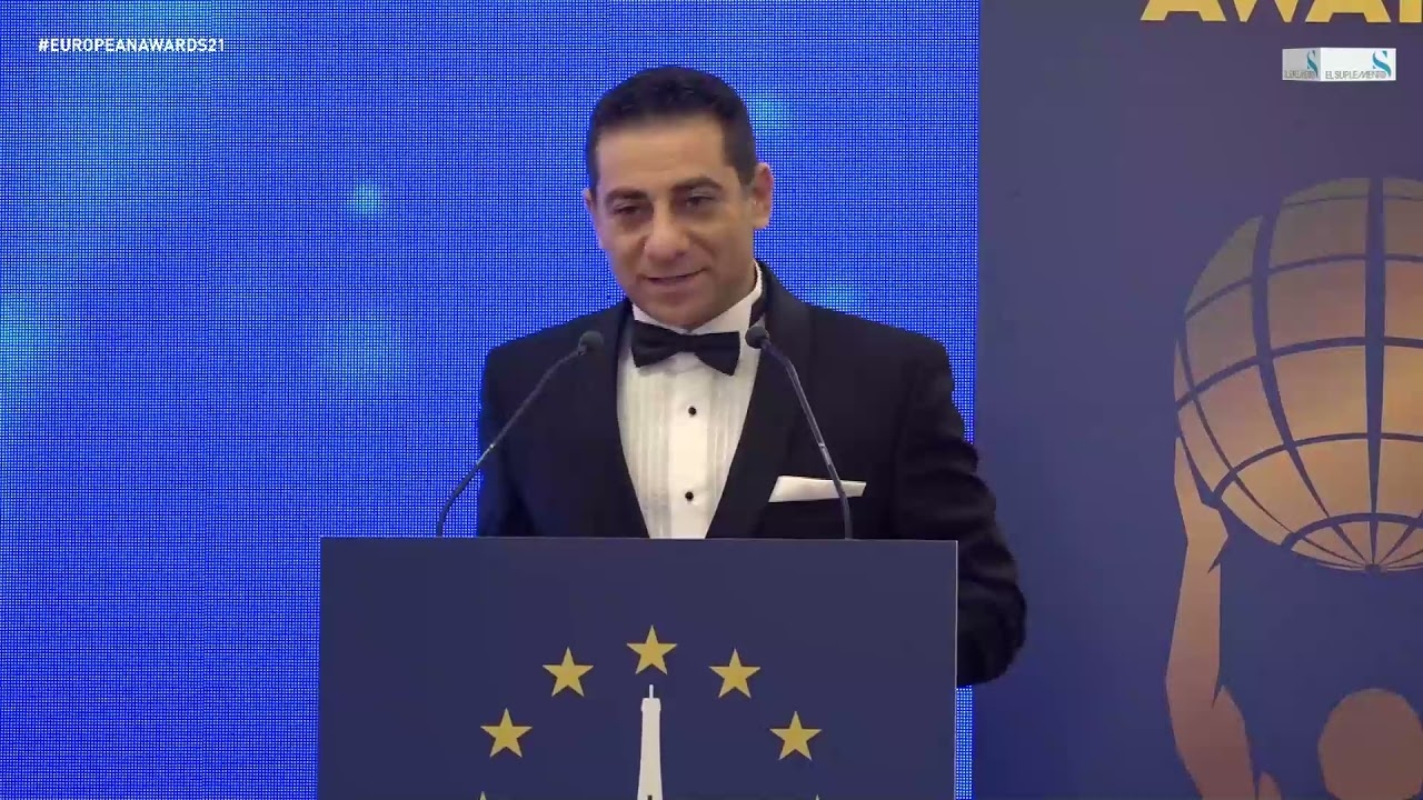 Dr. Iyad Abuward receive The European Award in Medicine in Nefrology