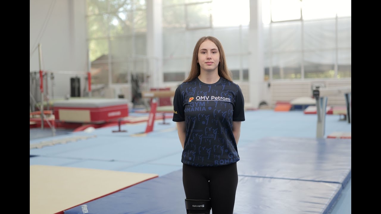 Olympic gymnast Amalia Ghigoară | Recovery after knee injury at Wiener Privatklinik