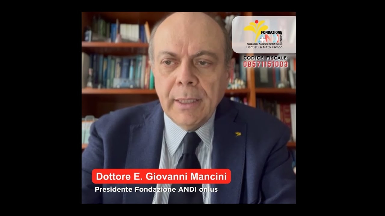 Video appeal 5x1000_President Evangelista Giovanni Mancini