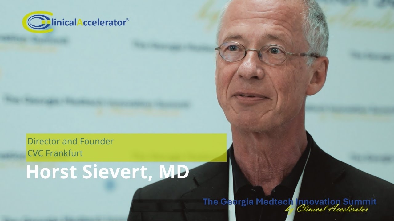 Interview with Horst Sievert at the Georgia Medtech Innovation Summit 2024