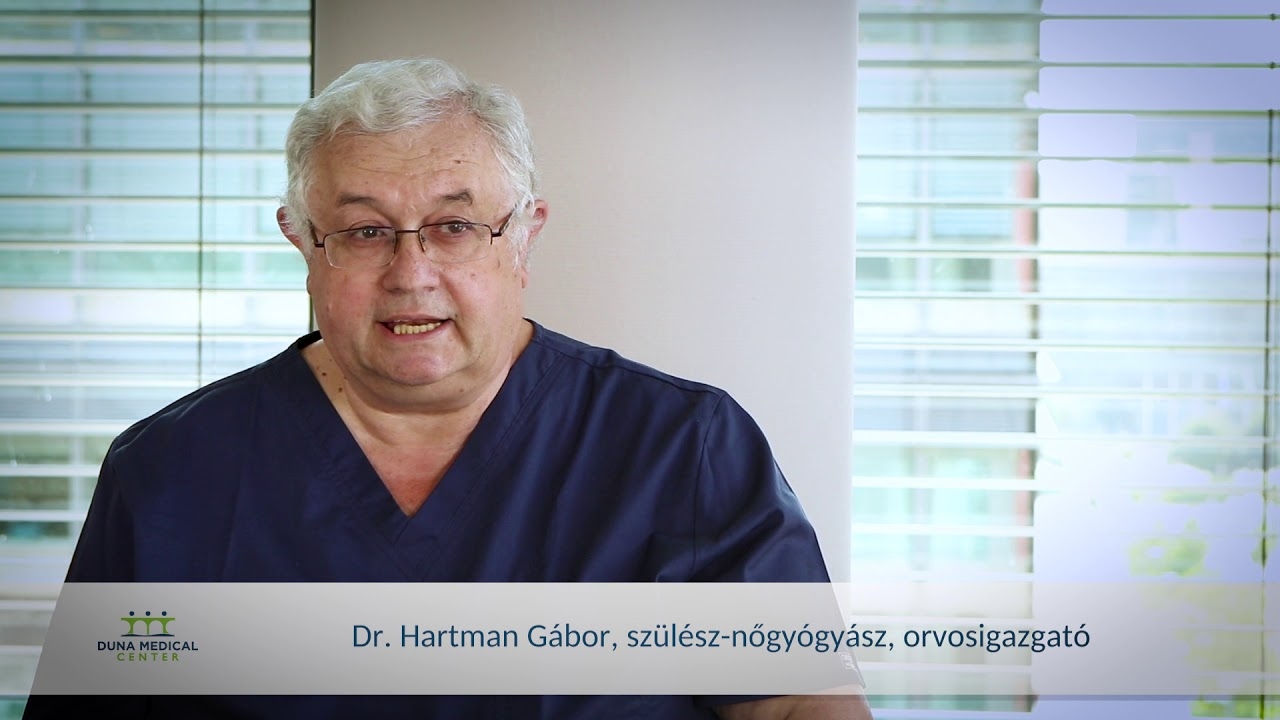 Dr. Gábor Hartman, specialist in obstetrics and gynecology, medical director