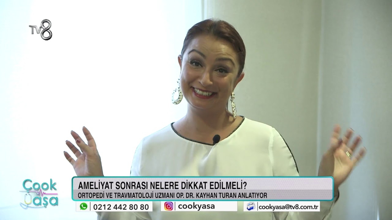 Dr. Kayhan Turan was a guest on the "Çook Yaşa" program broadcast on TV8