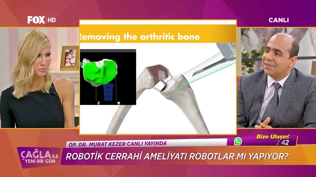 Dr. Murat Kezer was the guest of the program "A New Day with Çağla" broadcast on Fox TV.
