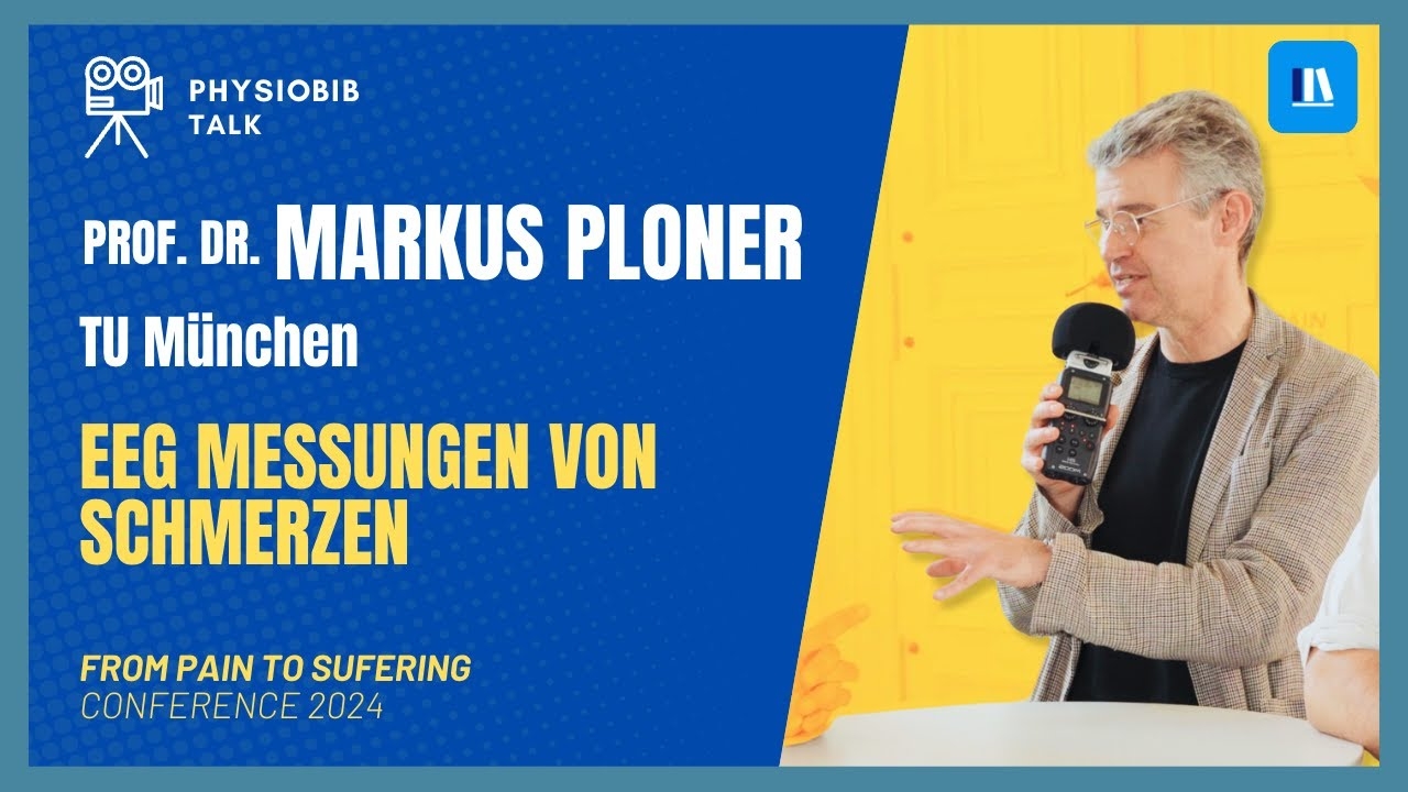 Prof. Dr. Markus Ploner - EEG measurements of pain | From Pain to Suffering