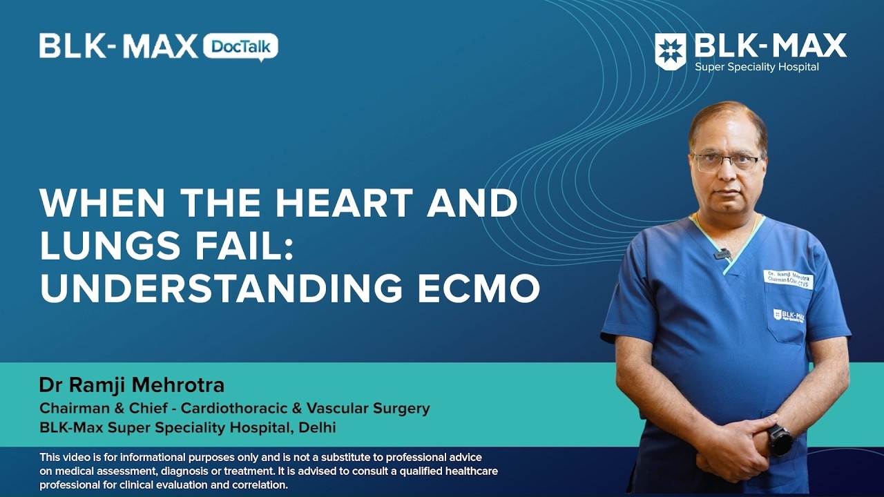When the Heart and Lungs Fail: Understanding ECMO | Dr Ramji Mehrotra