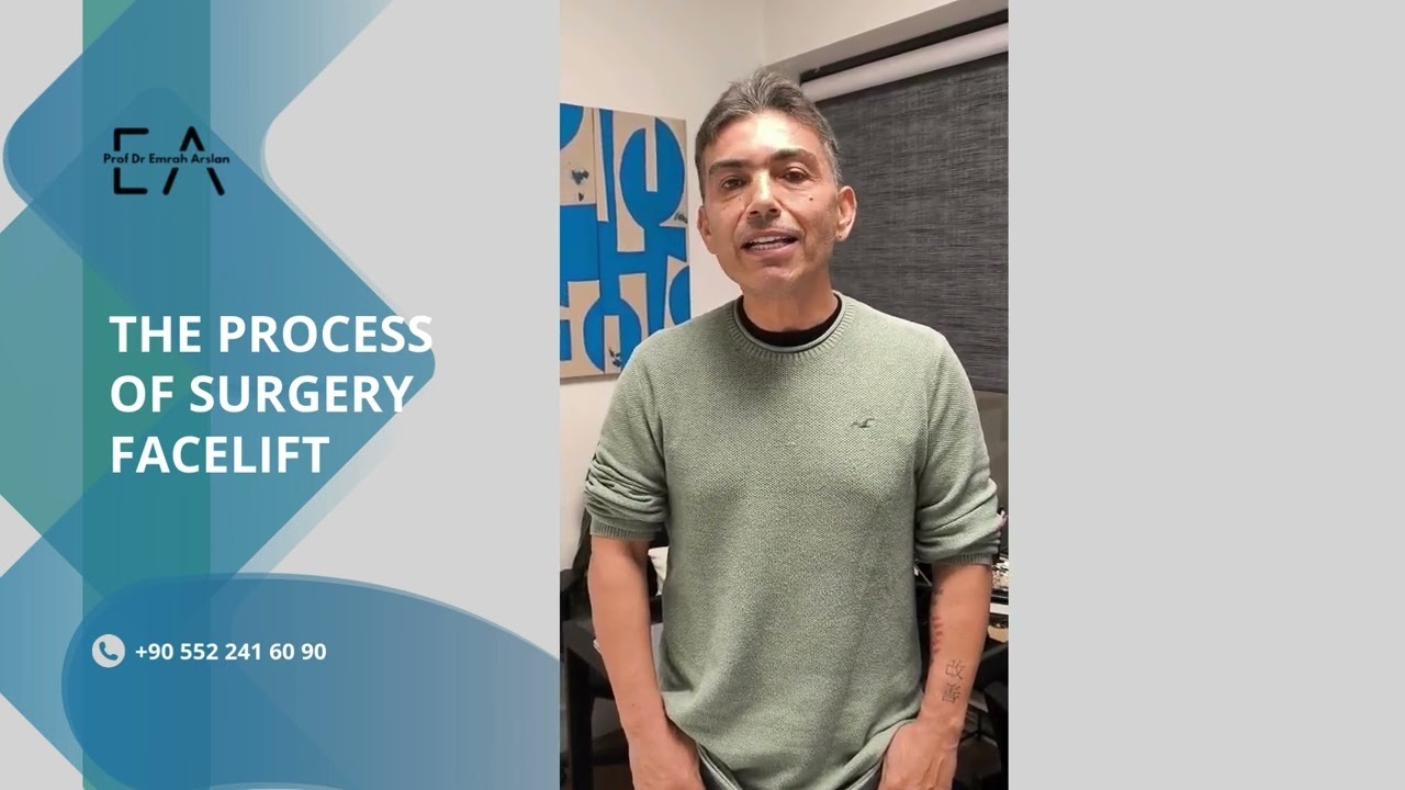FACELIFT SURGERY PROCESS