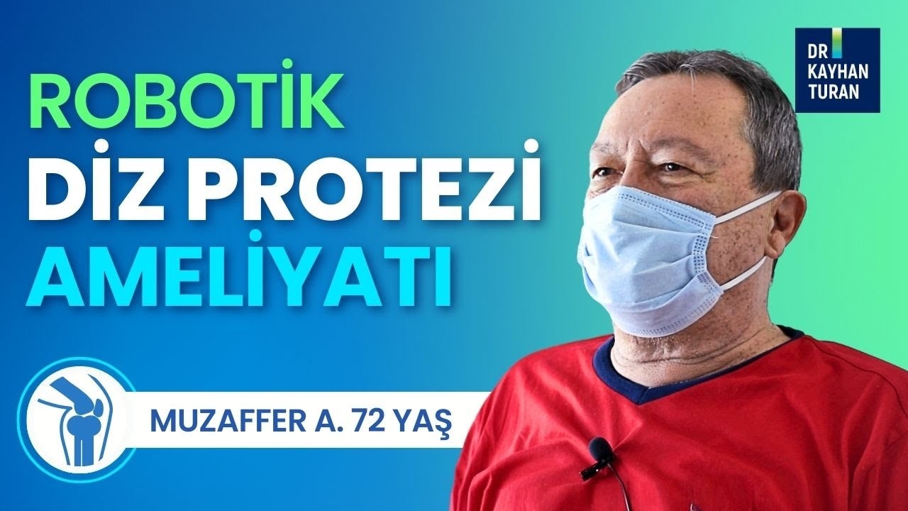 Comments of those who had robotic knee prosthesis surgery - (Muzaffer A., 72 years old)