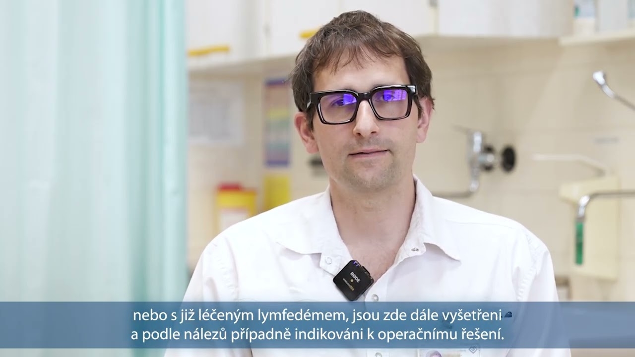 Let's not wait for lymphedema: FN Motol has been offering comprehensive and cutting-edge care for 20 years