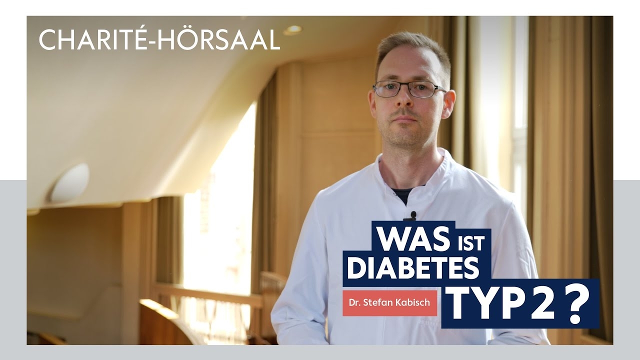 Type 2 diabetes simply explained — with Dr. Stefan Kabisch in the Charité auditorium