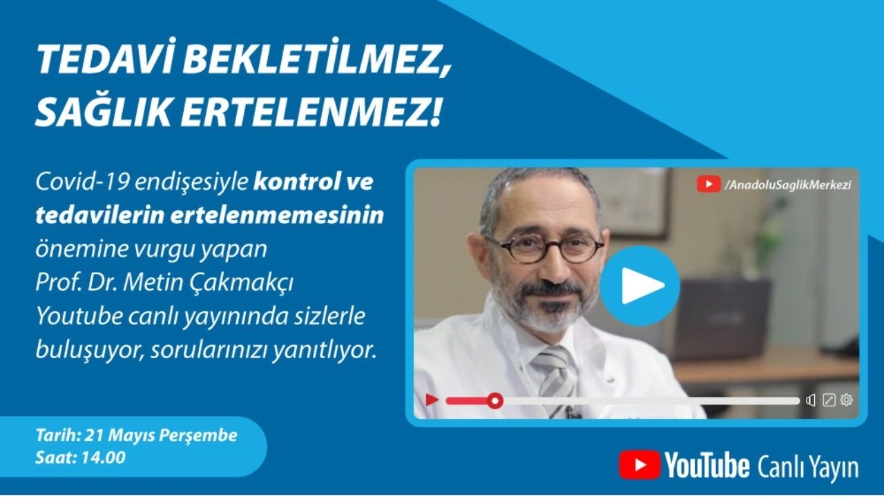 Treatment Cannot Be Delayed, Health Cannot Be Postponed - Live Broadcast