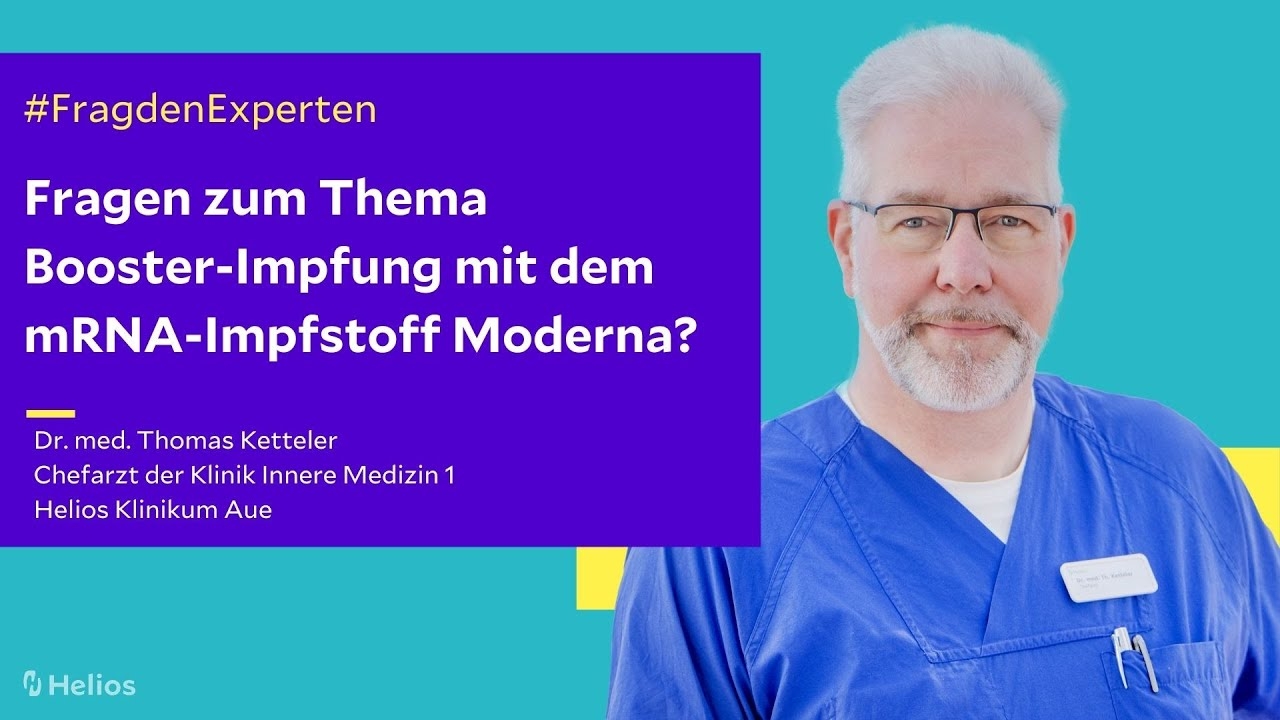Chief Physician Ketteler - booster vaccination with Moderna