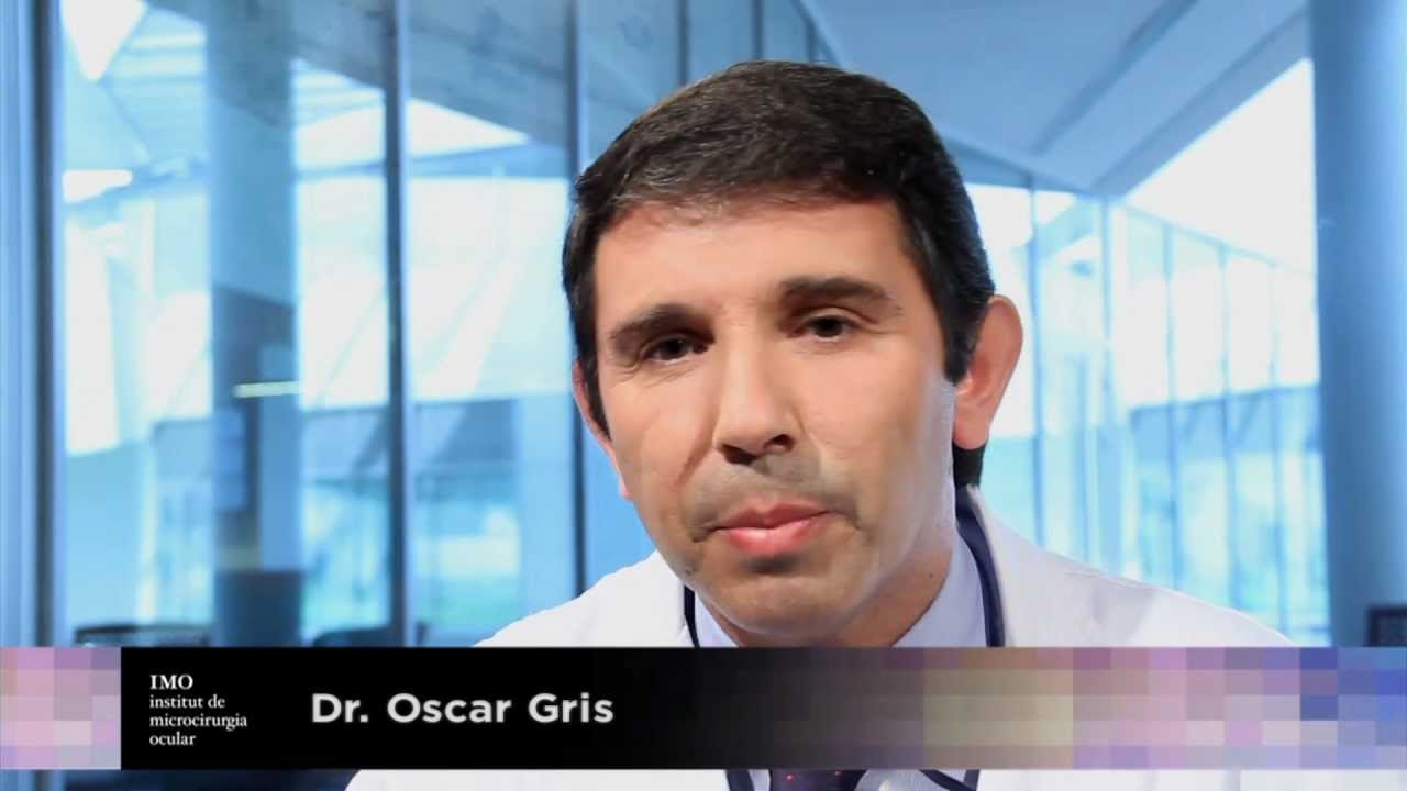 Dry eye: symptoms. Dr Gris from IMO Barcelona