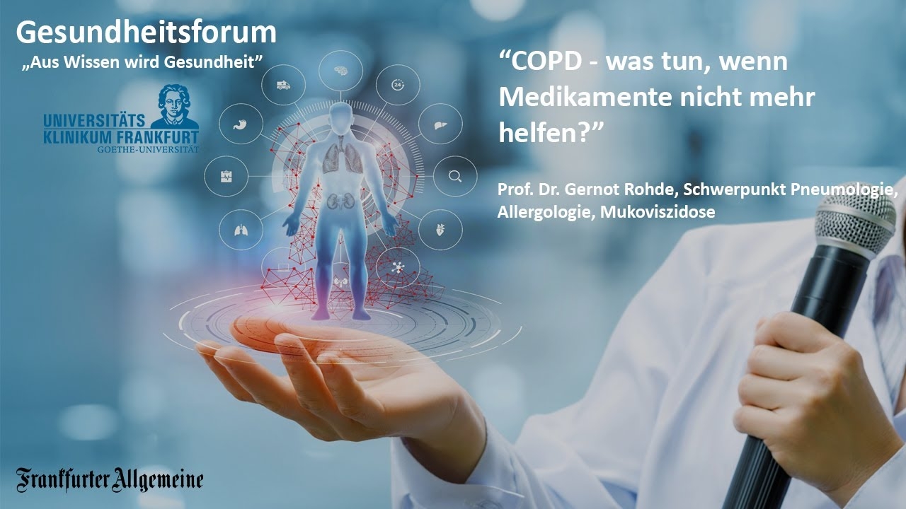 COPD — what to do when medications no longer help? #gesundheitsforumffm