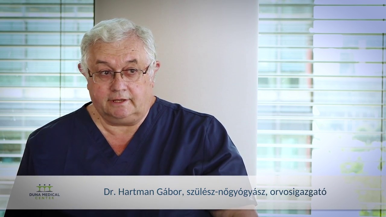 Dr. Gábor Hartman, specialist in obstetrics and gynecology, medical director