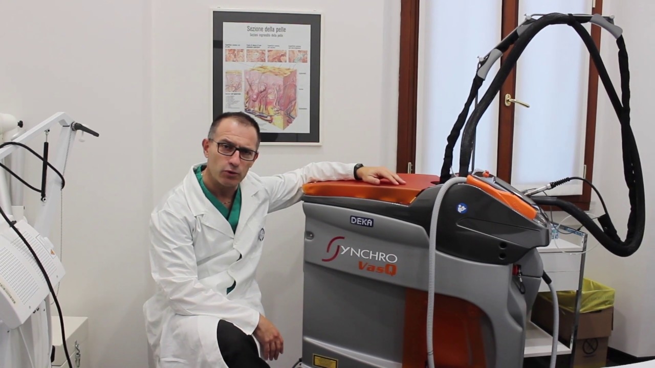 The Synchro VasQ DYE laser system with Dr. Marco Guizzardi