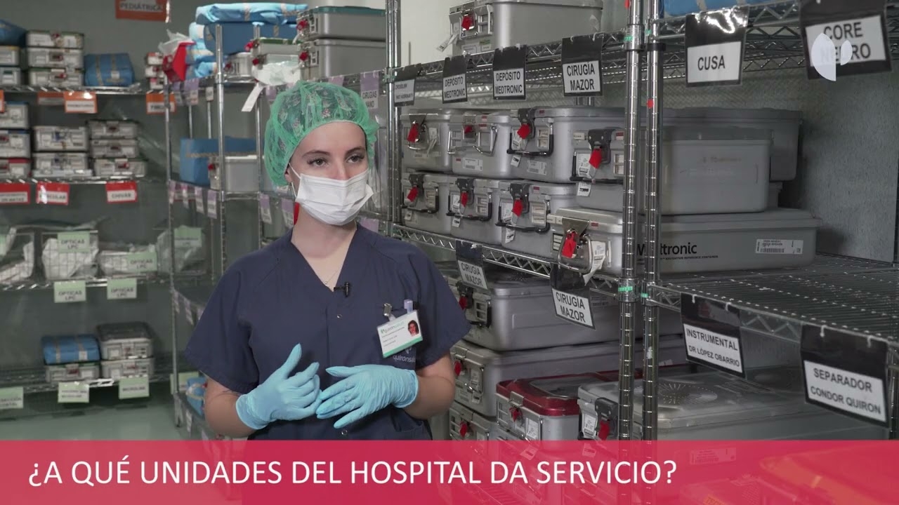 Hospital Quirónsalud Barcelona sterilization plant: the result of a perfect combination