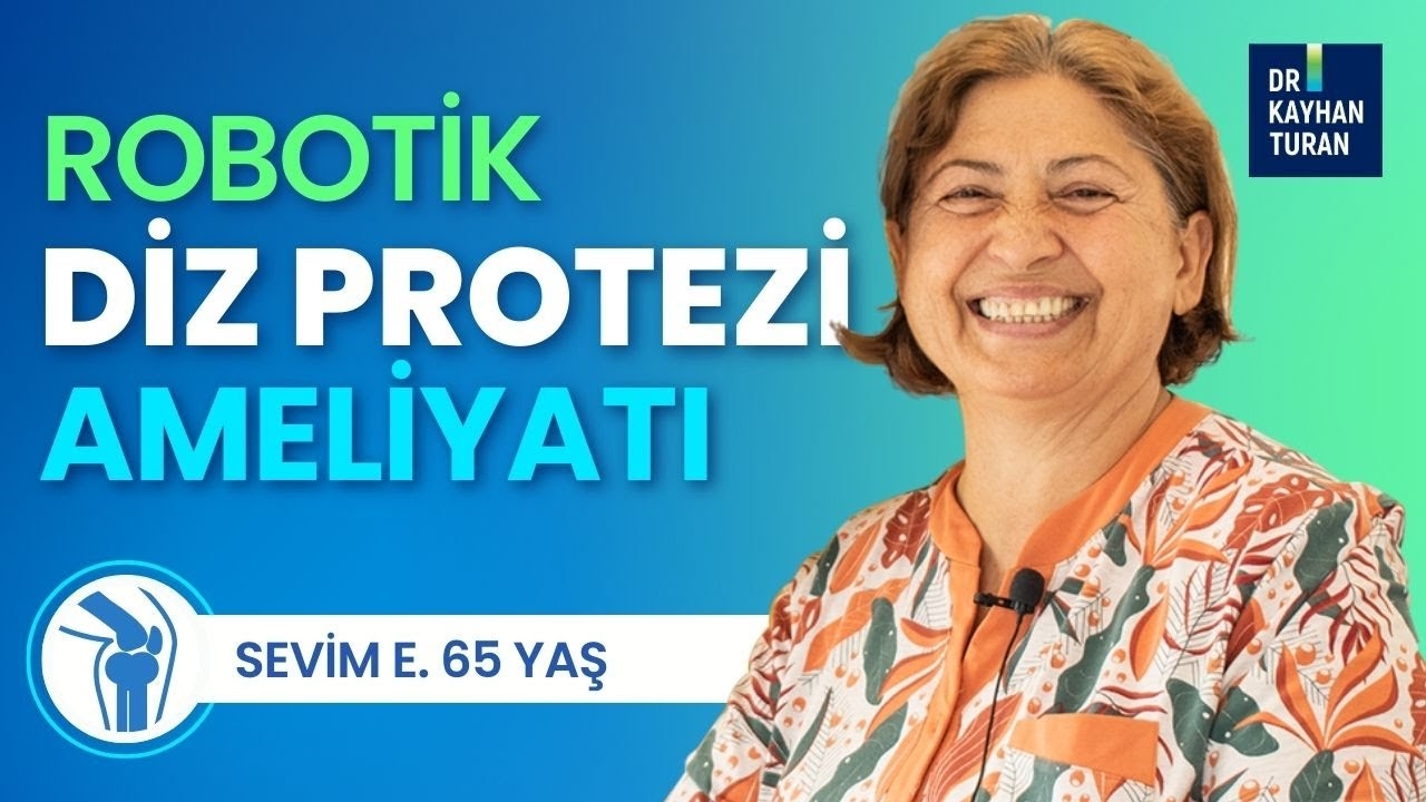 The Story of Ms. Sevim Who Survived Knee Pain with Robotic Knee Prosthesis Surgery!