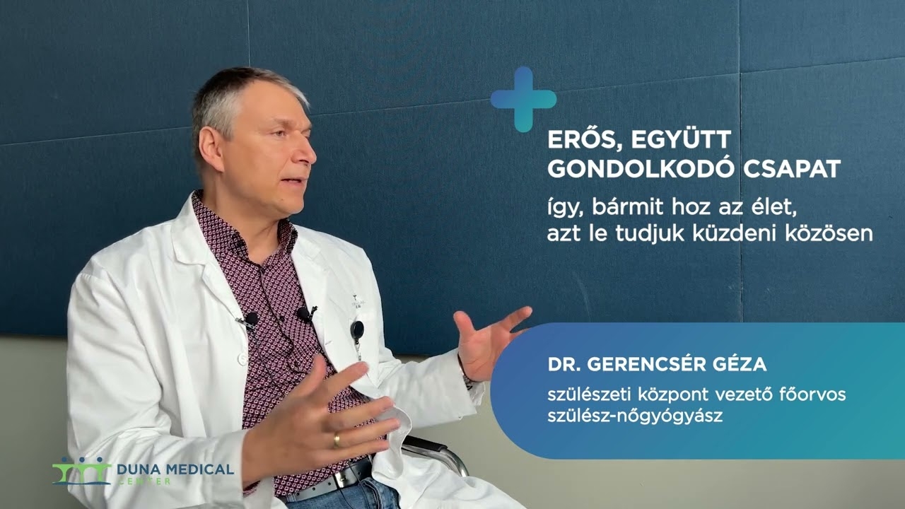 What is the ethos of the Duna Medical Center? | Dr. Géza Gerencsér is the chief physician
