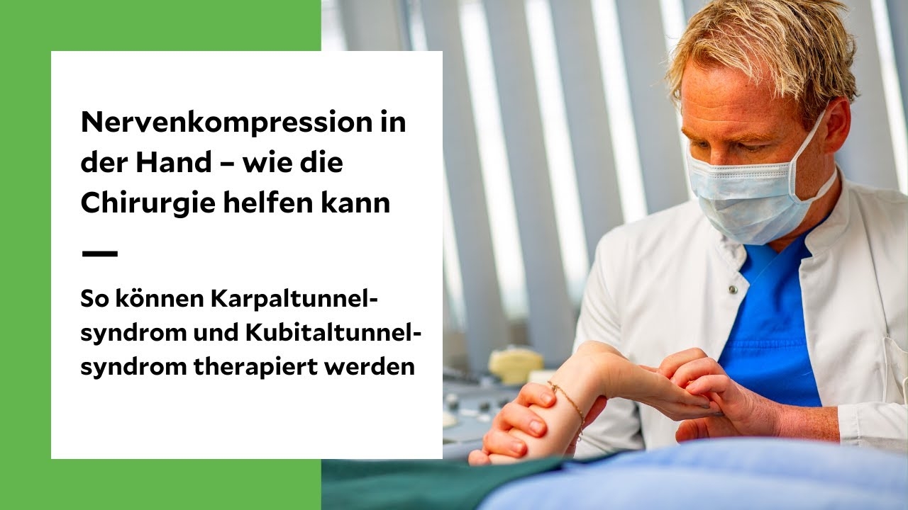 Carpal tunnel syndrome and cubital tunnel syndrome — how hand surgery can help