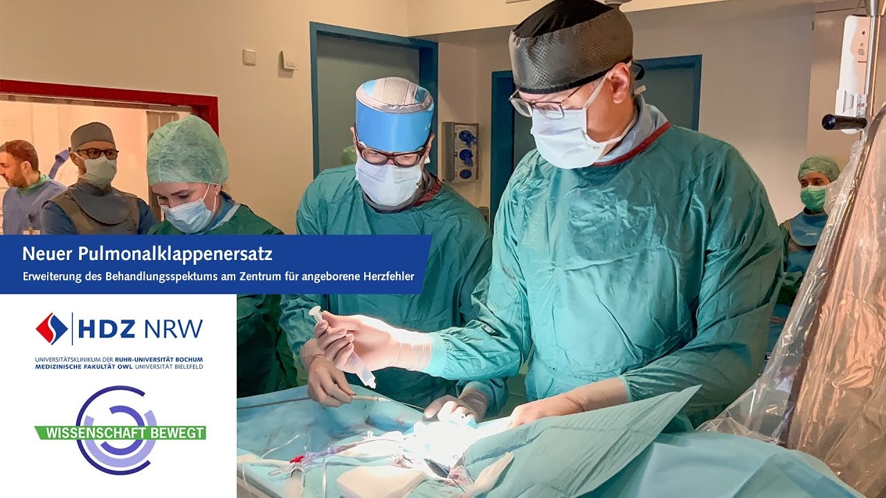 New pulmonary valve replacement: HDZ NRW expands its range of treatments