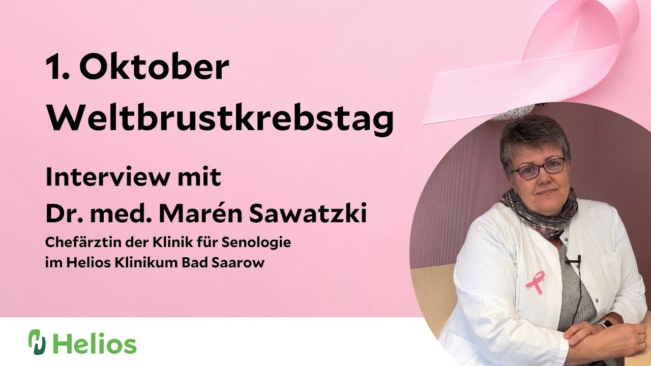 Interview on the occasion of World Breast Cancer Day