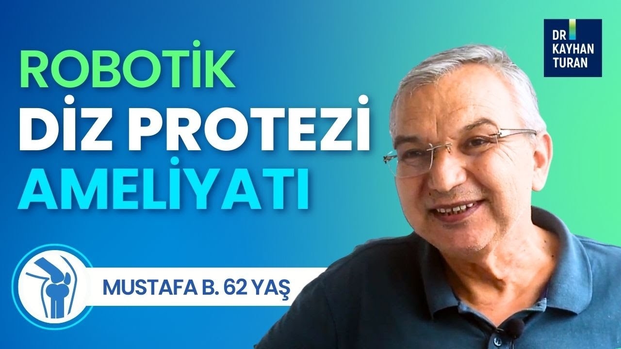 Comments of those who had robotic knee prosthesis surgery - (Mustafa T. B. 62 years old)
