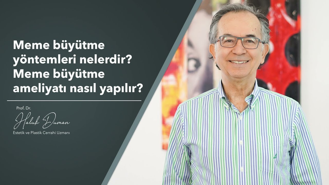 What are the methods of breast augmentation? How is breast augmentation surgery performed? - Prof. Dr. Haluk Duman