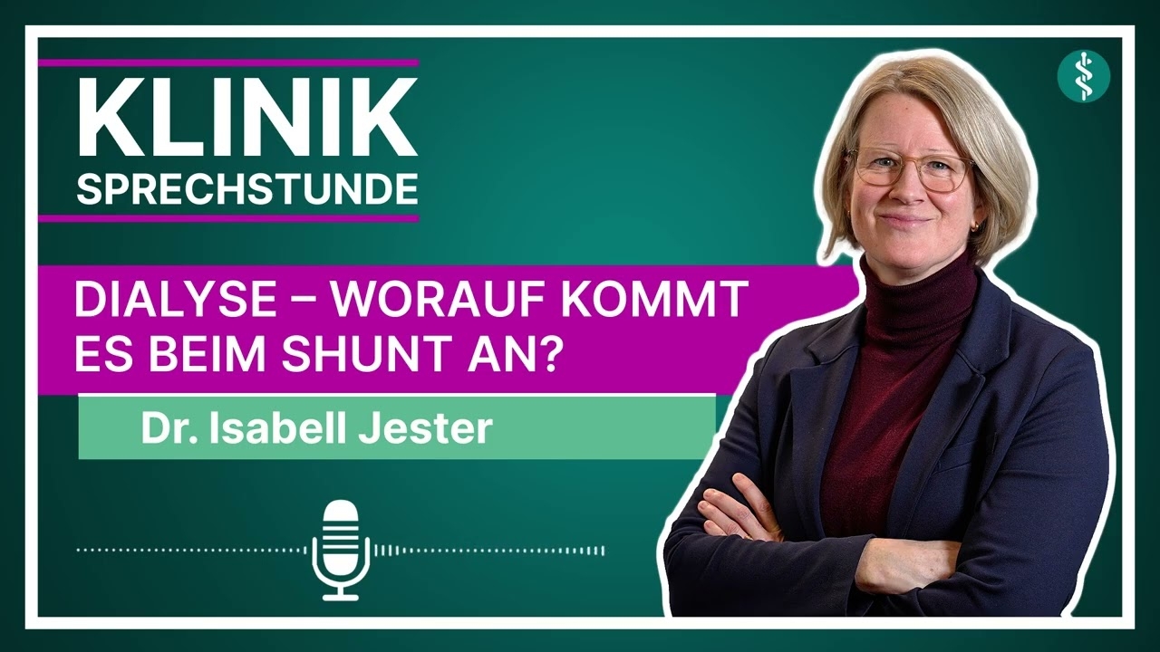 Dialysis – What's important when choosing a shunt? | Asklepios