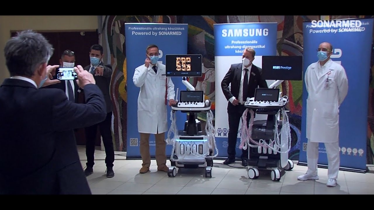 Handover of Samsung's high-end ultrasound devices at Semmelweis University