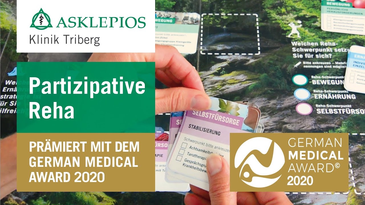 Honored with the German Medical Award 2020 | Participatory Rehabilitation | Asklepios Clinic Triberg