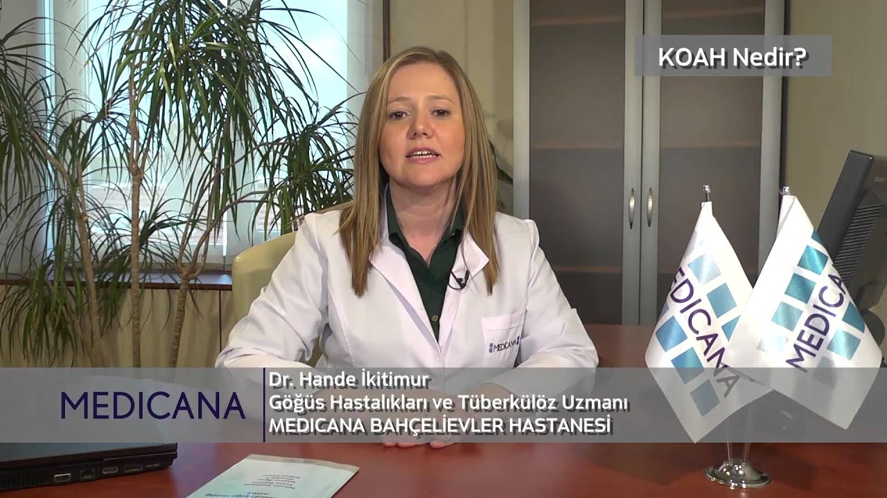 Medicana Bahçelievler Specialist Dr. Hande Ikithur Topic: What is COPD?