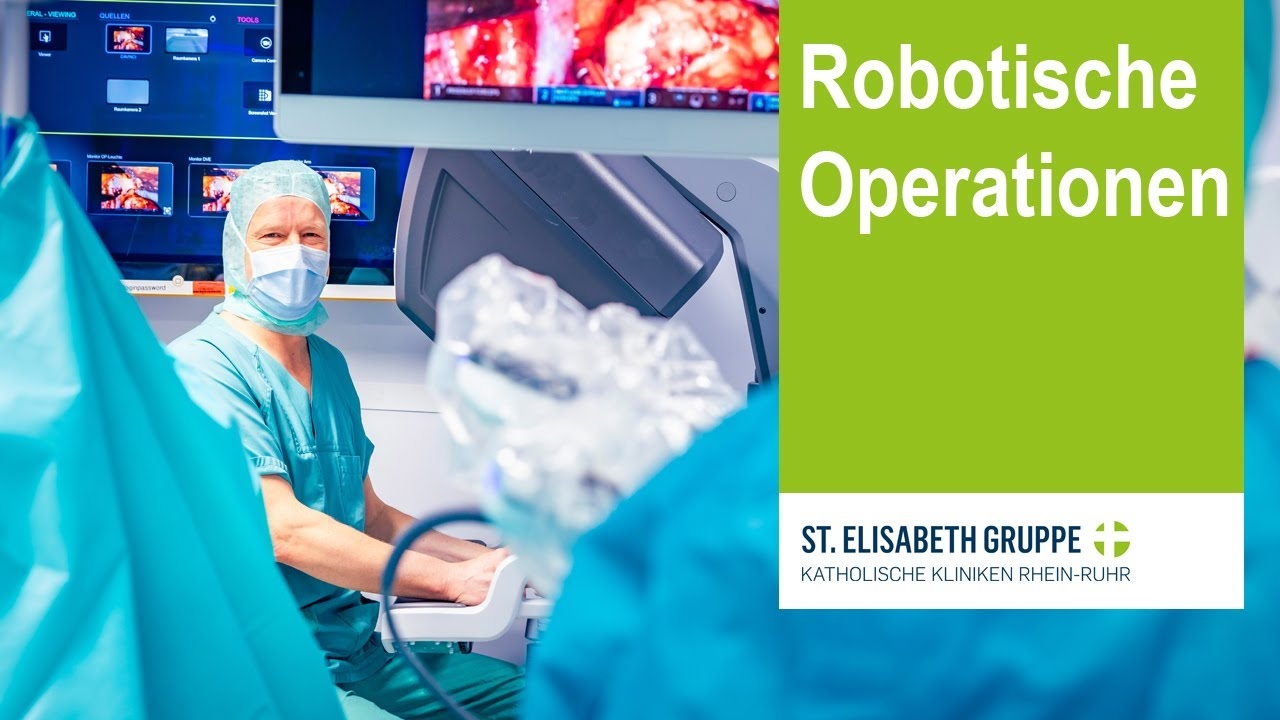Many years of experience with robotic operations at Marien Hospital Herne