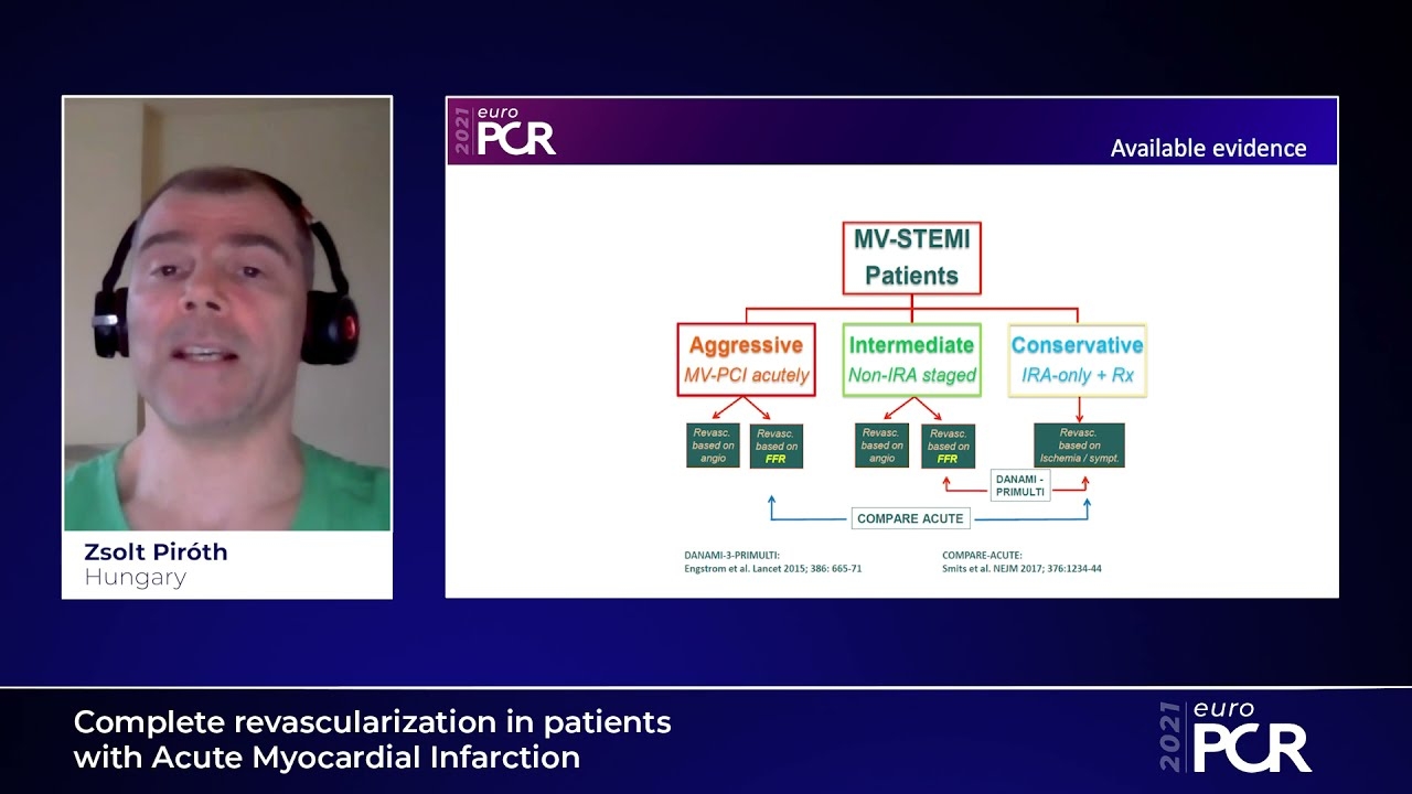 Complete revascularization in patients with Acute Myocardial Infarction - EuroPCR 2021