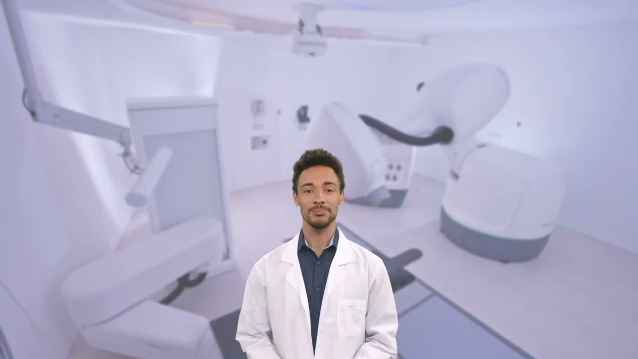 Cyberknife prostate cancer therapy - AI generated