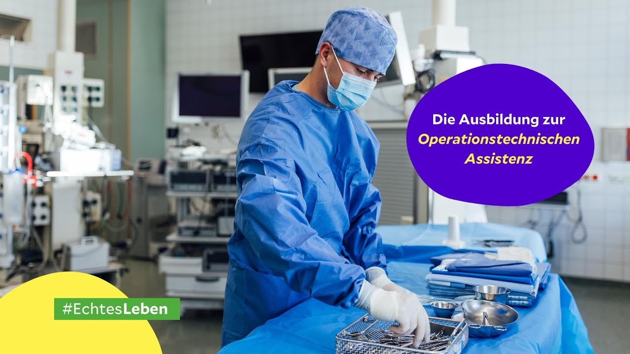 Frederik about his #Ausbildung as a surgical assistant