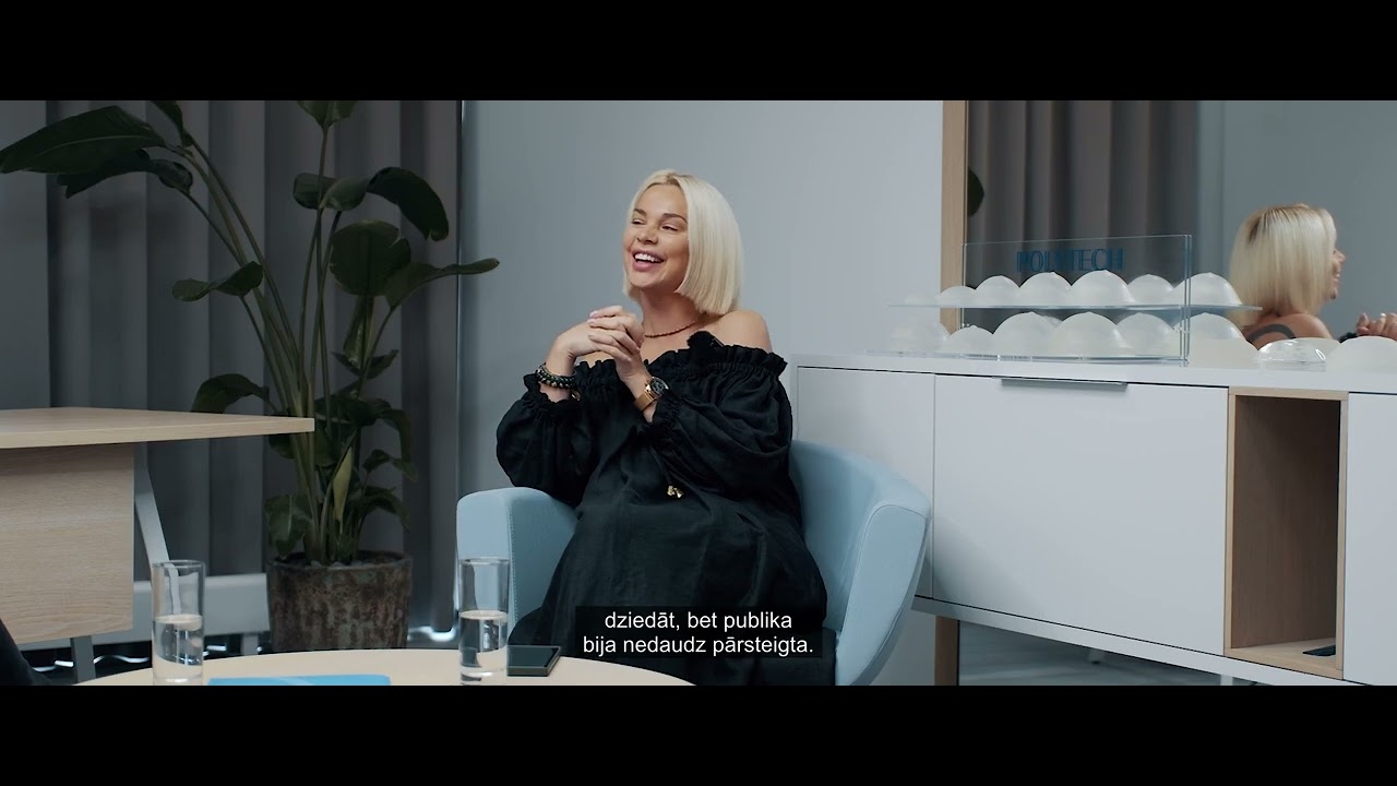 Samanta Tīna's interview with plastic surgeon Andrius Pajeda at Nordesthetics clinic